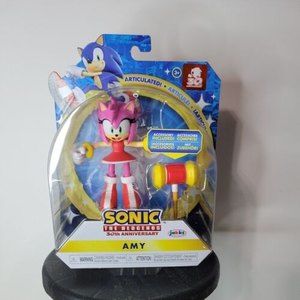 Jakks Pacific 30th Anniversary Sonic The Hedgehog Amy Figure